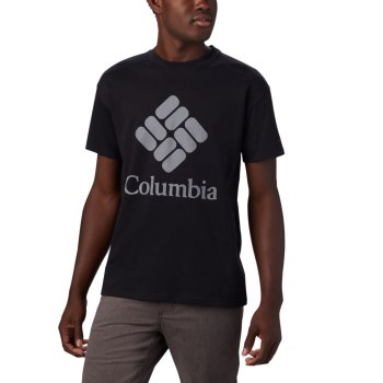 Columbia Lodge Logo, Camiseta Negros Grises Para Hombre | 359018-KRM